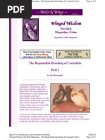 Green Cheek Conure Mutation Guide | PDF | Nature