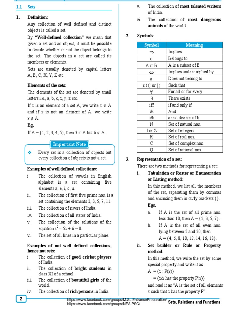 Understanding Sets and Their Properties | PDF | Integer | Set (Mathematics)