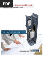 ThyssenKrupp Manual TK 50 PDF | PDF | Elevator | Power Supply