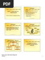 Aula 2 Teoria Geral Da Administracao Apostila