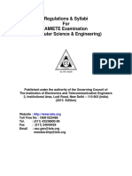Syllabus (New) - AMIETE-CS PDF