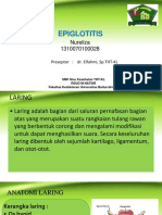 Epiglotitis
