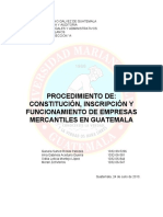 Procedimientos legales para constituir y registrar empresas en Guatemala