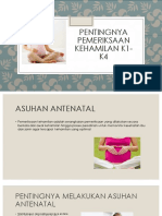 Pentingnya Pemeriksaan Kehamilan K1-K4