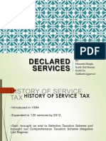 Declared Services PDF