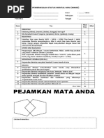 Skrining MoCA-InA untuk Penilaian Kognitif | PDF