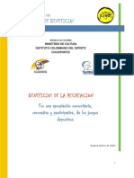 Beneficios de La Recreación PDF