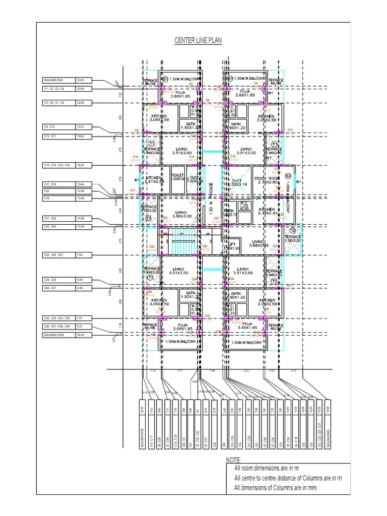 Centreline Plan | PDF