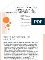 Delitos Contra La Eficaz y Recta Imparticion de Justicia - Mauricio