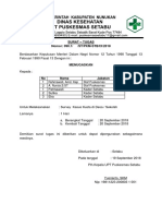 Surat - Tugas Nomor: 090.1/ /ST/PKM-STB/IX/2018: Rahmawati, Amd. Kep Staf Puskesmas A. Nursia, S.ST Staf Puskesmas