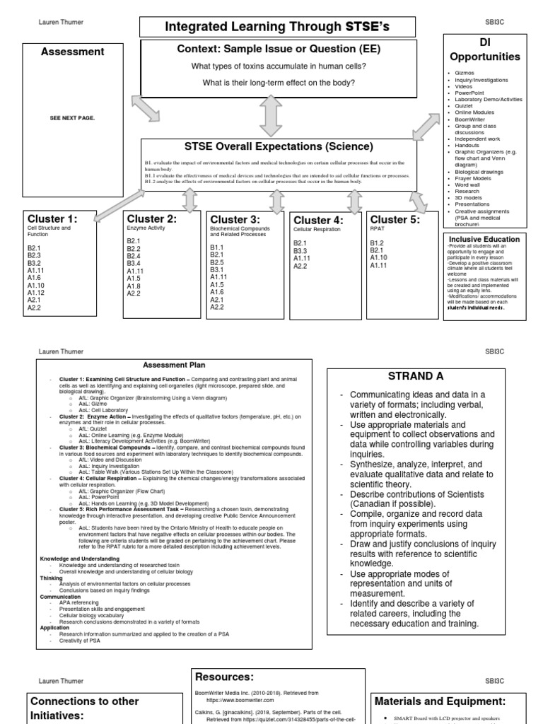 Stse | PDF | Cell (Biology) | Experiment
