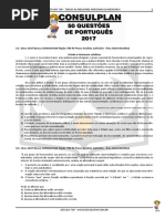 questoes de portugues Consulplan