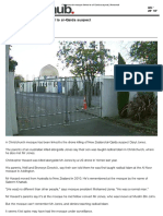 Christchurch Mosque Linked To Al-Qaida Suspect - Newshub - Co.nz