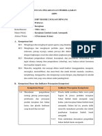 RPP Kerajinan Semester 2 Kd. 3.4 - Kd.4.4