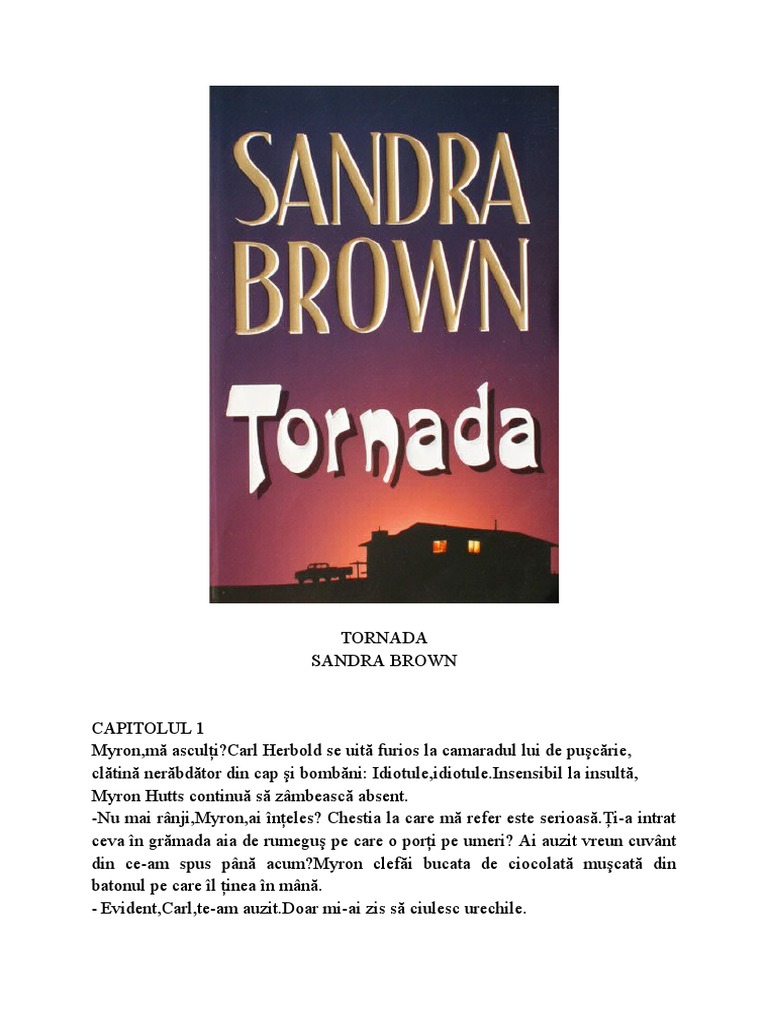 Sandra Brown Tornada Pdf