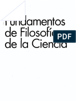 Diez Moulines Fundamentos de Filosofia de La Ciencia Moulines PDF