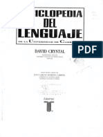 Crystal 1994 (1987) Enciclopedia Del Lenguaje (Caps. 31 Lenguaje Hablado y Escrito' y 33 'Grafémica') PDF