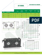 ACE Air Cooled Oil Cooler Datasheet For Model AH0608L