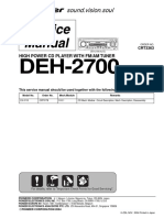 Pioneer Deh-2700 PDF