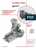 Mission Magnum I Pumps: Installation, Operation and Maintenance Instructions