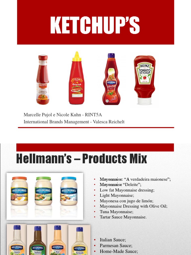 Ketchup Brands Mayonnaise Ketchup Free 30day Trial Scribd