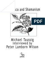 Michael Taussig Ayahuasca and Shamanism 1 PDF