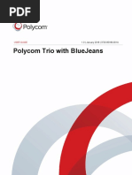 Trio Bluejeans User Guide