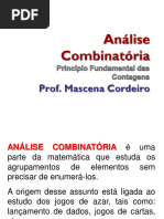 Analise Combinatoria