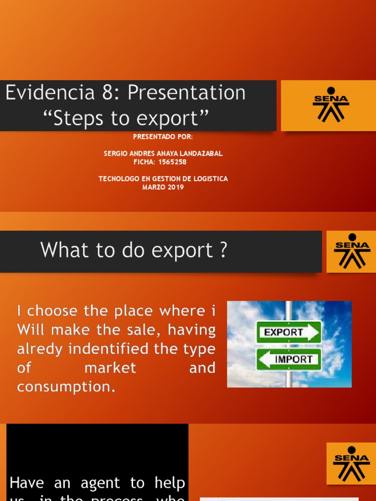 Export Process Guide for Logistics | PDF
