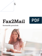 Fax2Mail Korisnicki Prirucnik A1