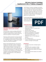 CM Model 5 Coalescer Cartridges PDF