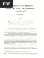 Angela Leão A CONTRIBUIÇÃO DE MATTOSO CÂMARA PARA A HISTORIOGRAFIA LINGUÍSTICA.pdf