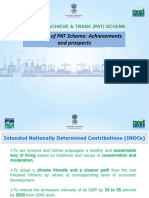 Overview of PAT Scheme: Achievements and Prospects