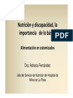 Nutricion y discapacidad, la importancia de lo basico Dra. Adriana Fernandez.pdf