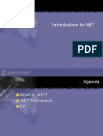 NET Framework Overview