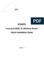 Innacomm W3400V - Quick Installation Guide