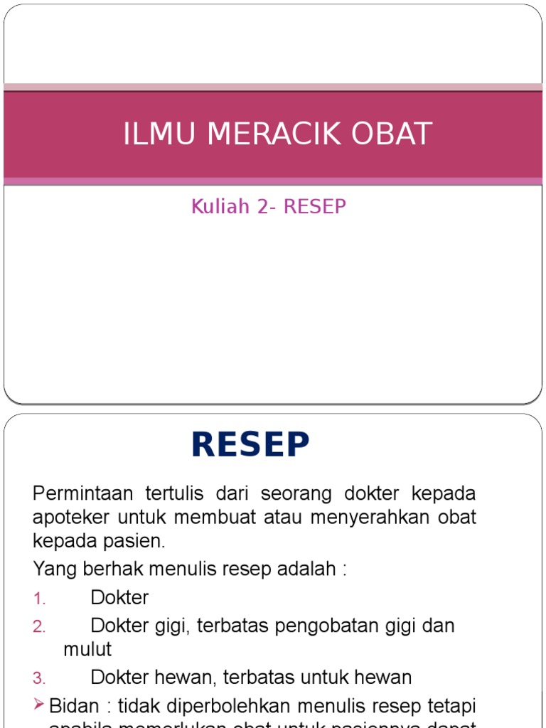 Ilmu Meracik Obat P2 PDF