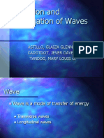 Radiation and Propagation of Waves: Astillo, Glaiza Glenn T. Cadotdot, Jever Dave L. Tandog, Mary Louis O