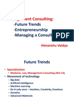 Management Consulting - Future