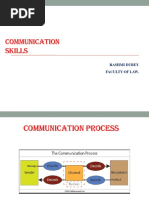 Communication Skills: Rashmi Dubey Faculty of Law