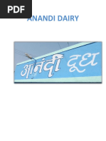 Anandi Dairy Changes