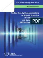 Nuclear Security Recommendations On Physical Protection of Nuclear Material and Nuclear Facilities (INFCIRC/225/Revision 5)