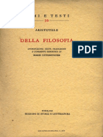 Aristotele. Della Filosofia. Mario Untersteiner.pdf