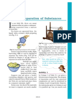 Separation of Substances: Activity 1