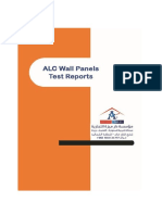 ALC Wall Panels Test Reports