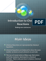 Intro to Chemical Reactions