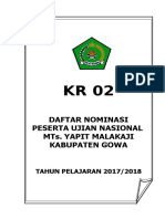 Sampul KR 021