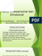 Pengertian Interpersonal