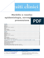 Dossier - Morbillo Rosolia - 29 01 18