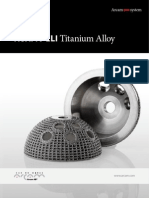 Arcam Ti6Al4V ELI Titanium Alloy